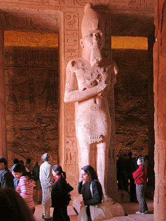 Foto Statuen - Abu Simbel