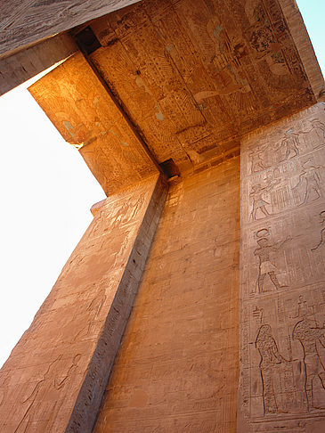 Foto Hieroglyphen - Edfu