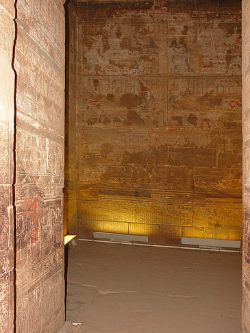 Foto Hieroglyphen - Edfu