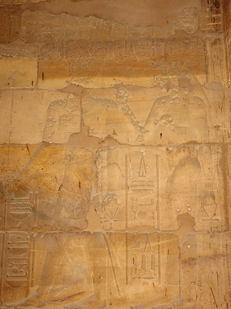 Foto Hieroglyphen - Luxor