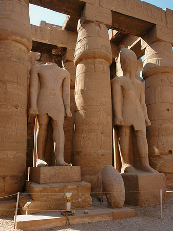 Fotos Statuen am Luxor Tempel | Luxor