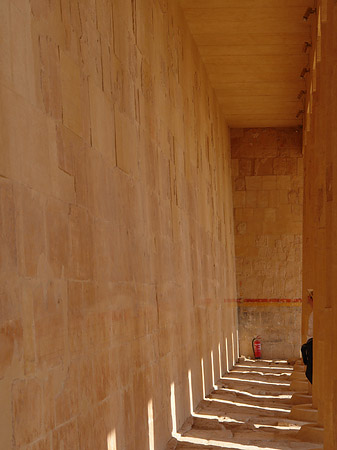 Eingang zu Tempel der Hatschepsut Foto 