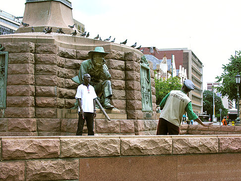 Statue von Paul Kruger