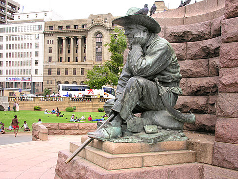 Statue von Paul Kruger Foto 