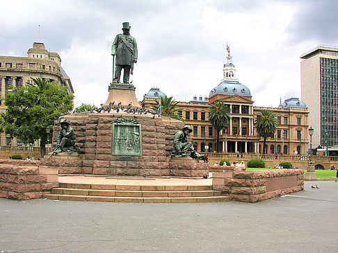 Statue von Paul Kruger Foto 