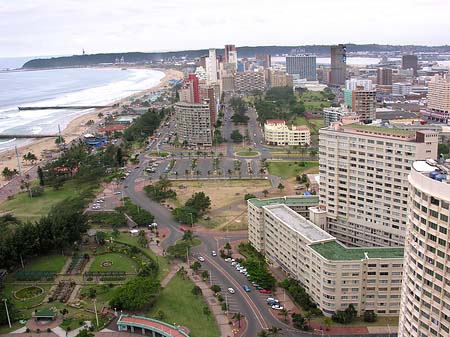 Durban aus der Vogelperspektive Foto 