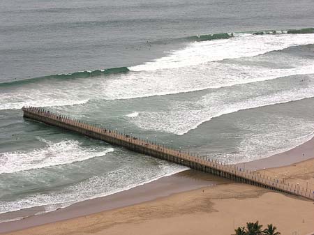 Durban aus der Vogelperspektive Foto 