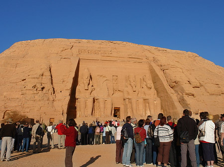 Foto Tempel mit Himmel