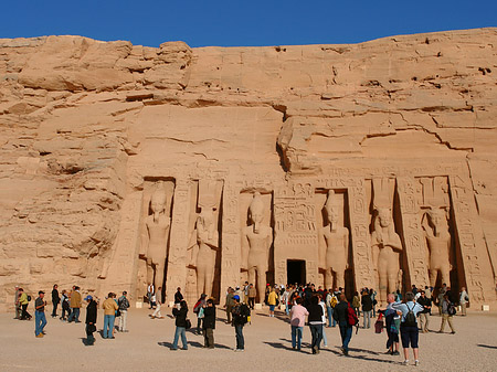 Foto Tempel mit Himmel