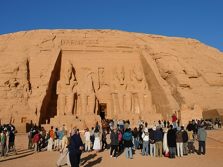 Tempel mit Himmel Foto 