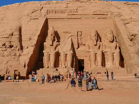 Tempel mit Himmel Foto 