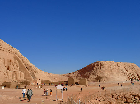 Tempel mit Himmel Foto 