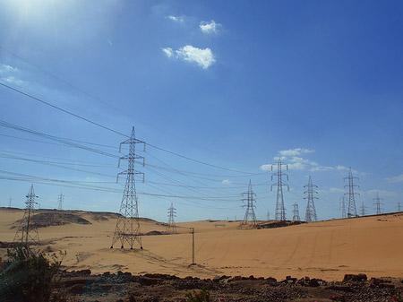 Fotos Strommasten | Aswan