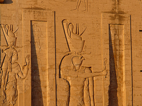 Fotos Hieroglyphen | Edfu