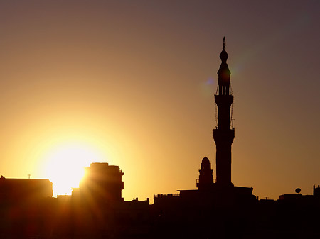 Foto Sonnenuntergang über der Stadt - 