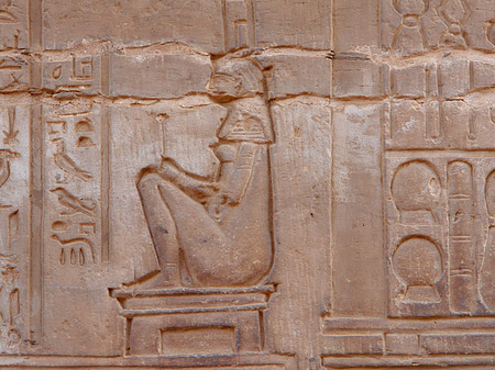 Foto Hieroglyphen