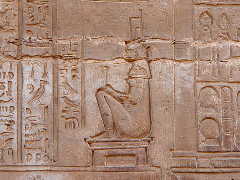 Hieroglyphen Foto 