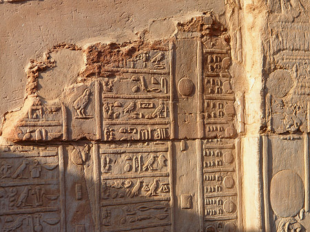 Fotos Hieroglyphen