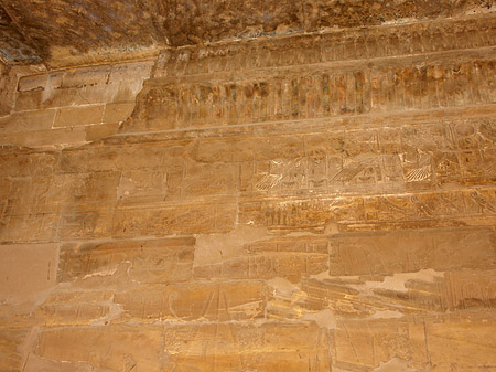 Foto Hieroglyphen - Luxor