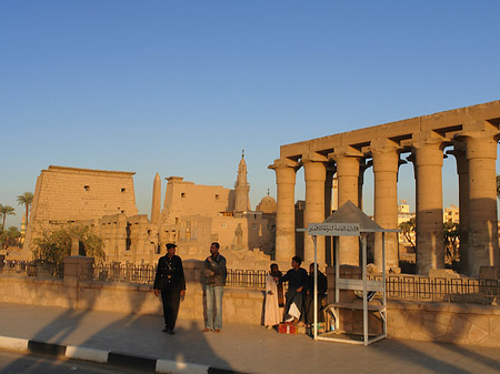 Fotos Luxor Tempel bei Sonnenuntergang | Luxor