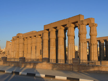 Fotos Luxor Tempel bei Sonnenuntergang | Luxor