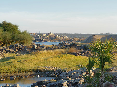 Blick über Landschaft Foto 