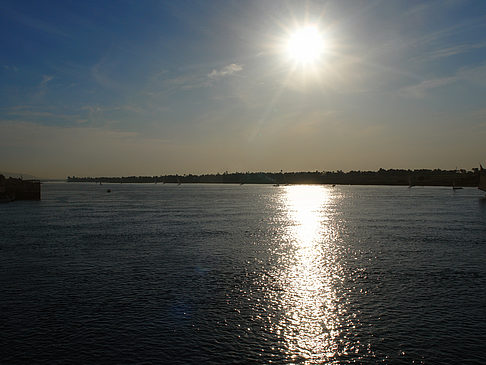 Foto Sonnenuntergang - Luxor