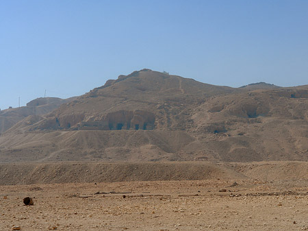 Eingang zu Tempel der Hatschepsut Fotos