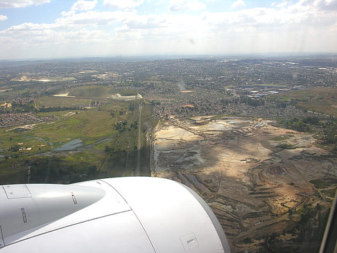 Foto Landeanflug