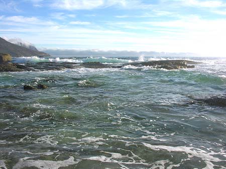 Fotos Blick vom Strand auf das Meer | 