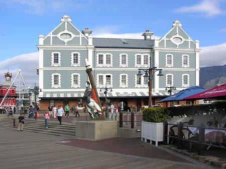 Gebäude an der Waterfront Fotos