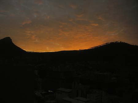 Sonnenuntergang am Tafelberg Foto 