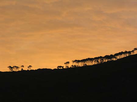 Foto Sonnenuntergang am Tafelberg - 