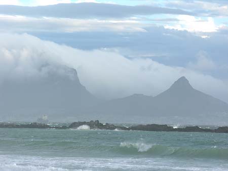 Fotos Der Tafelberg mit Wasser