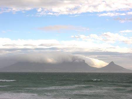 Der Tafelberg mit Wasser